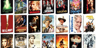 Une collection de films en boitier Futurepak