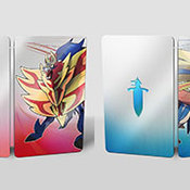 Steelbook Pokémon Épée & Bouclier Double Pack Avec Fourreau - Nintendo Switch, Comme Neuf (sortie 2019)