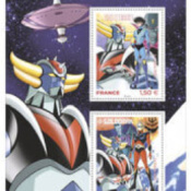 LOTS TIMBRES GOLDORAK 1 Jrs Les 2 Enveloppe et Le Document philatélique Et Bloc EUR 219,00 - FR