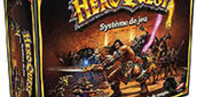Jeu de société Vintage Hero Quest avec sa notice