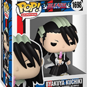 Funko Pop! Bleach – Byakuya Kuchiki, Figurine Vinyle 9,5 Cm, Officielle, Collection, Cadeau Enfant Adulte