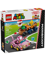 Mario Kart : Course-poursuite avec bonus Plante Piranha - LEGO Super Mario