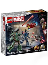 Iron Man et War Machine contre les drones de Hammer - LEGO Marvel
