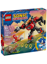 Knuckles contre l’Egg Crusher de Dr. Eggman - LEGO Sonic The Hedgehog