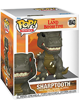 Figurine Funko Pop de Dents Tranchantes dans Le Petit Dinosaure et la Vallée des merveilles