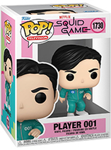 Figurine Funko Pop de Player 001 dans la saison 3 de Squid Game
