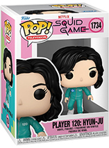 Figurine Funko Pop de Player 120 : Hyun-Ju dans la saison 3 de Squid Game