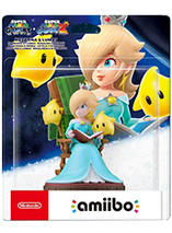 Figurine amiibo Harmonie et Luma dans le jeu Super Mario Galaxy + Super Mario Galaxy 2