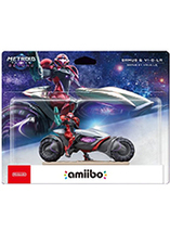 Figurine amiibo Samus et Vai-O-La dans le jeu Metroid Prime 4 Beyond