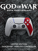 Manette PS5 - édition limitée God of War 20ème anniversaire 