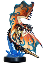Figurine amiibo Ratha V dans le jeu Monster Hunters