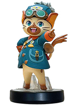 Figurine amiibo Rudy dans le jeu Monster Hunters
