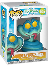 Figurine Funko Pop Disney de Gary De'Snake dans Zootopia 2