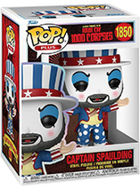 Figurine Funko Pop de Captain Spaulding dans La Maison des mille morts - Supreme Limited Edition