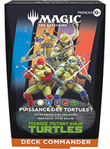 Deck Commander Puissance des Tortues - Cartes à collectionner Magic the Gathering Teenage Mutant Ninja Turtles