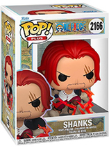 Figurine Funko Pop de Shanks dans One Piece