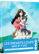 Les Enfants Loups Ame & Yuki (2012) - steelbook 4K