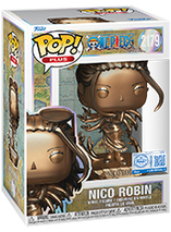 Figurine Funko Pop de Nico Robin (bronze) dans One Piece