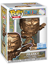 Figurine Funko Pop de Franky (bronze) dans One Piece