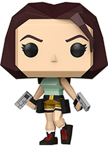 Figurine Funko Pop de Lara Croft (Polygon) dans Tomb Raider