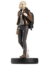 Figurine amiibo Grace dans le jeu Resident Evil Requiem