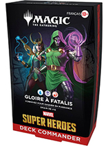 Deck Commander Gloire à Fatalis - Cartes Magic Marvel Super Heroes