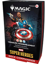 Deck Commander Vengeurs, Rassemblement - Cartes Magic Marvel Super Heroes