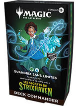 Deck Commander Quandrix Sans Limites - Cartes Magic Les Secrets De Strixhaven