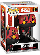Figurine Funko Pop d'Icarus dans la série d'animation Star Wars : Maul - Seigneur de l’Ombre