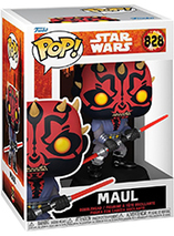 Figurine Funko Pop de Dark Maul dans la série d'animation Star Wars : Maul - Seigneur de l’Ombre