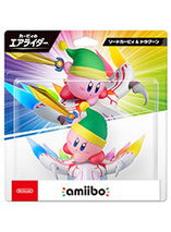 Figurine amiibo Kirby Épée et Dragoon dans le jeu Kirby Air Riders