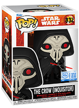 Figurine Funko Pop de The Crow (Inquisitor) dans la série d'animation Star Wars : Maul - Seigneur de l’Ombre