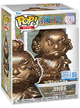 Figurine Funko Pop de Jinbe (bronze) dans One Piece