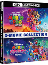 Super Mario Bros + Super Mario Galaxy - Coffret 2 films blu-ray 4K
