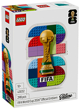 Emblème officiel de la FIFA World Cup 2026 - LEGO Editions