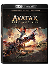 Avatar 3 : De Feu et de Cendres - standard blu-ray 4K