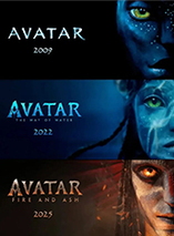 Trilogie Avatar - coffret standard blu-ray 4K