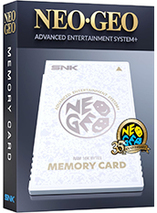 Carte Mémoire Anniversary Edition (Blanche) - Neo-Geo AES+