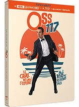 Steelbook 4K - OSS 117 : Le Caire, nid d'espions + Rio ne répond plus