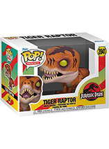 Figurine Funko Pop Jurassic Park du Tiger Raptor