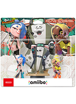 Triple pack de figurines amiibo Splatoon Raiders : Pasquale, Raimi et Angie