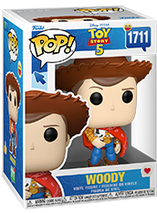 Figurine Funko Pop de Woody dans Toy Story 5