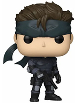 Figurine Funko Pop de Solid Snake du jeu Metal Gear Solid