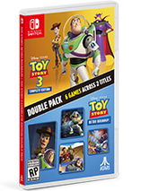 Toy Story Retro Roundup et Toy Story 3 Double Pack (Switch)