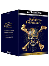 Pirates des Caraïbes - Coffret 5 films blu-ray 4K