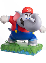 Figurine en résine de Mario Eléphant dans Super Mario Bros. Wonder par F4F