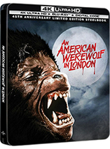 Le Loup-garou de Londres - steelbook blu-ray 4K