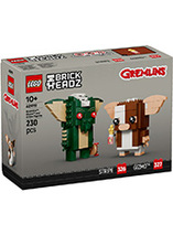 Figurines LEGO BrickHeadz Gremlins Gizmo et Stripe