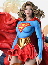 Statuette de Supergirl dans Woman of Tomorrow par Prime 1 Studio (Real Elite Masterline)