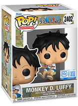 Figurine Funko Pop de Monkey D. Luffy mangeant le Fruit du Démon dans One Piece